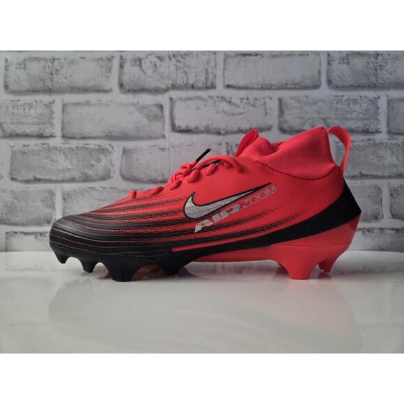 Nike Zoom Air Vapor Pro 1 Crimson Red Football Cleats HF9409-600 Men’s Size 12 main image 4